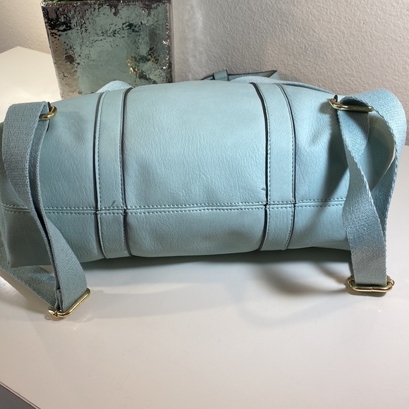 Max Studio Light Blue Studded Backpack - Picture 5 of 12